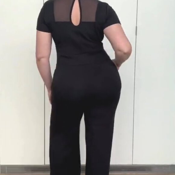 Smash + Tess Iskra One and Done Romper in Midnight Black L - Picture 2 of 2